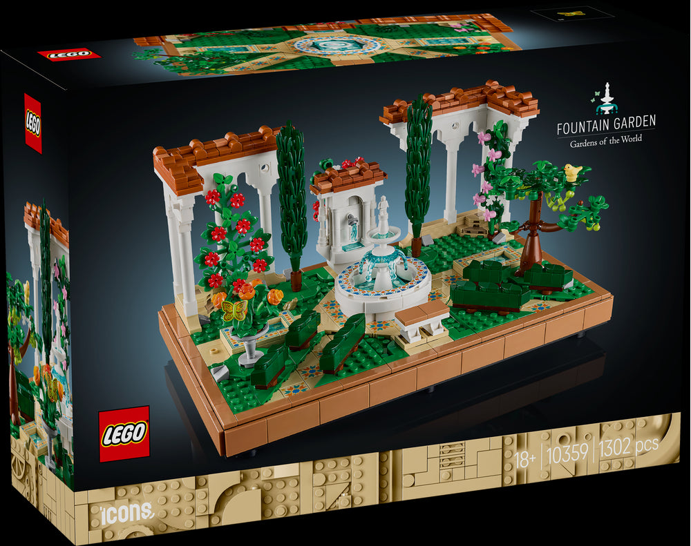 LEGO 10359 Il Giardino della Fontana - Disponibile in 2/3 giorni lavorativi