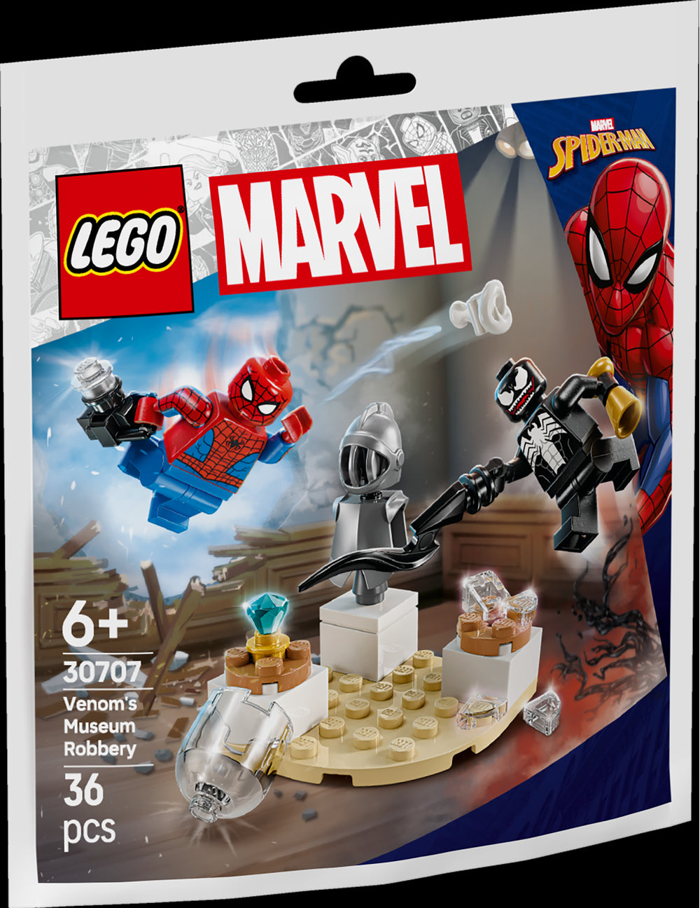 LEGO 30707 Rapina al museo di Venom - Disponibile in 2/3 giorni lavorativi