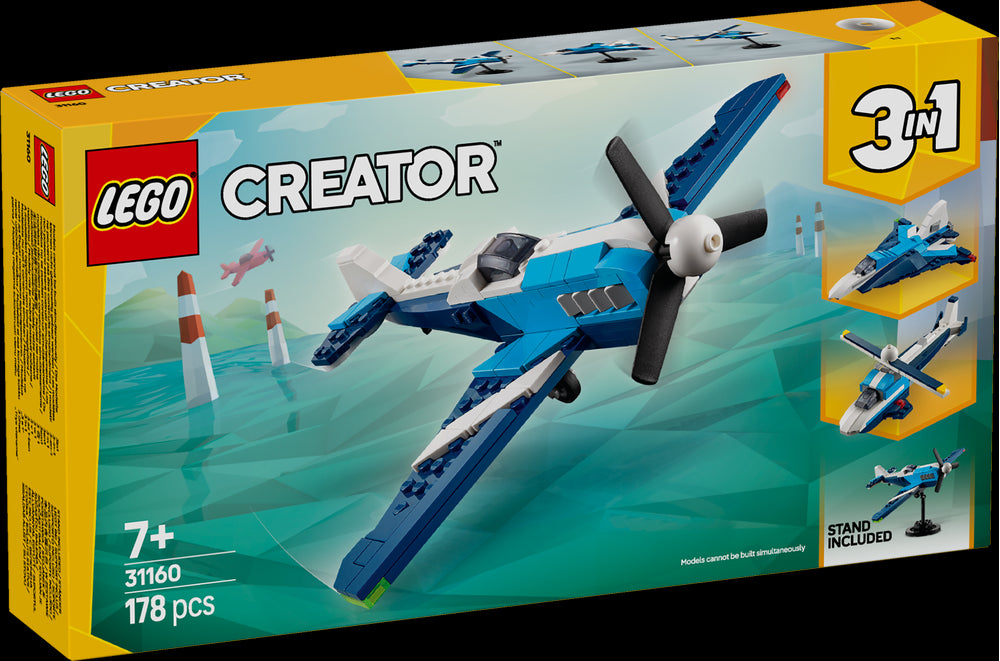 LEGO 31160 Velivolo: aereo da competizione - Disponibile in 2/3 giorni lavorativi
