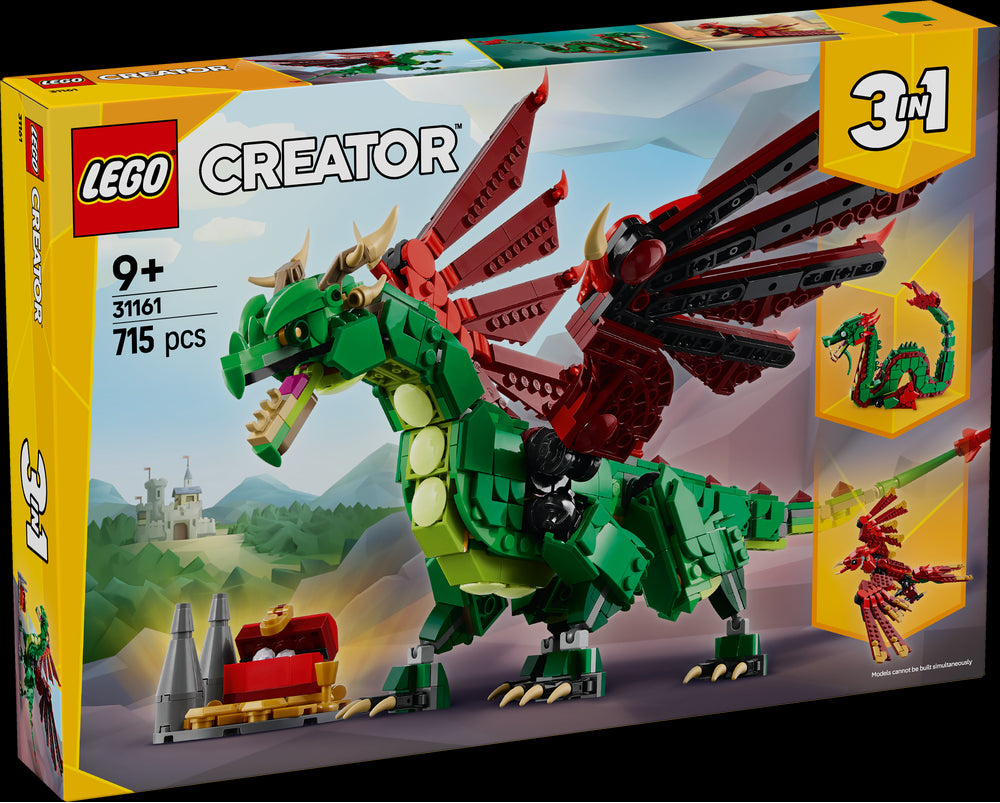 LEGO 31161 Drago medievale - Disponibile in 2/3 giorni lavorativi