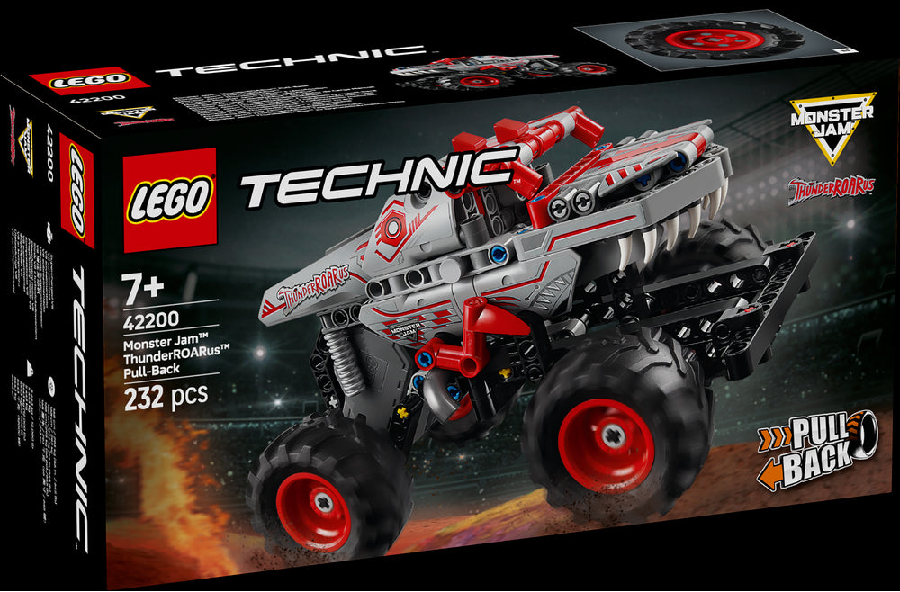 LEGO 42200 Pull-back Monster Jam ThunderROARus - Disponibile in 2/3 giorni lavorativi
