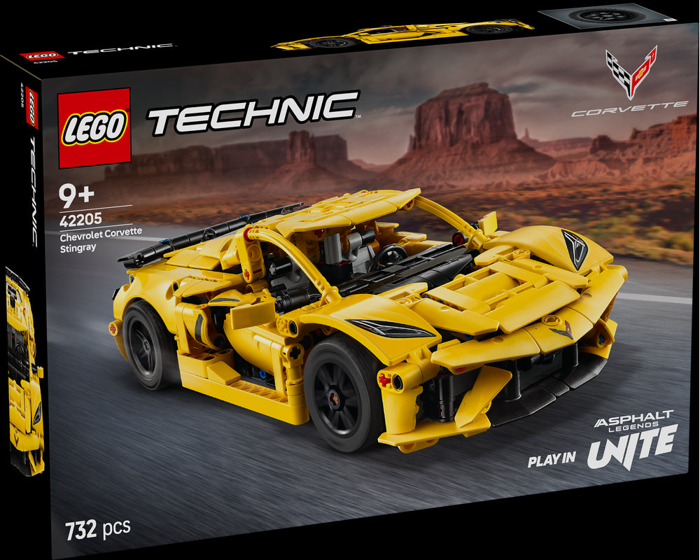 LEGO 42205 Chevrolet Corvette Stingray - Disponibile in 2/3 giorni lavorativi