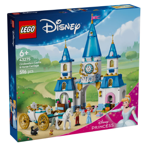 LEGO 43275 Castello e carrozza di Cenerentola - Disponibile in 2/3 giorni lavorativi