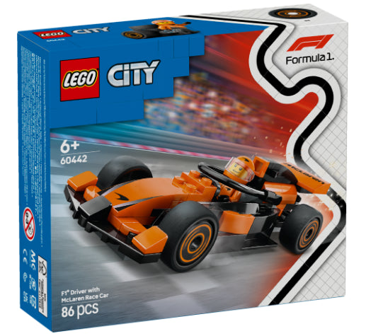 LEGO 60442 Pilota e monoposto McLaren F1 - Disponibile in 2/3 giorni lavorativi