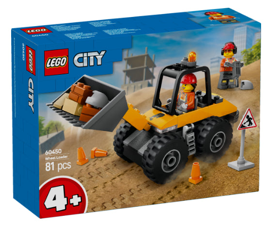 LEGO 60450 Pala gommata gialla - Disponibile in 2/3 giorni lavorativi