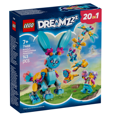 LEGO 71488 Avventure animali creative di Bunchu - Disponibile in 2/3 giorni lavorativi