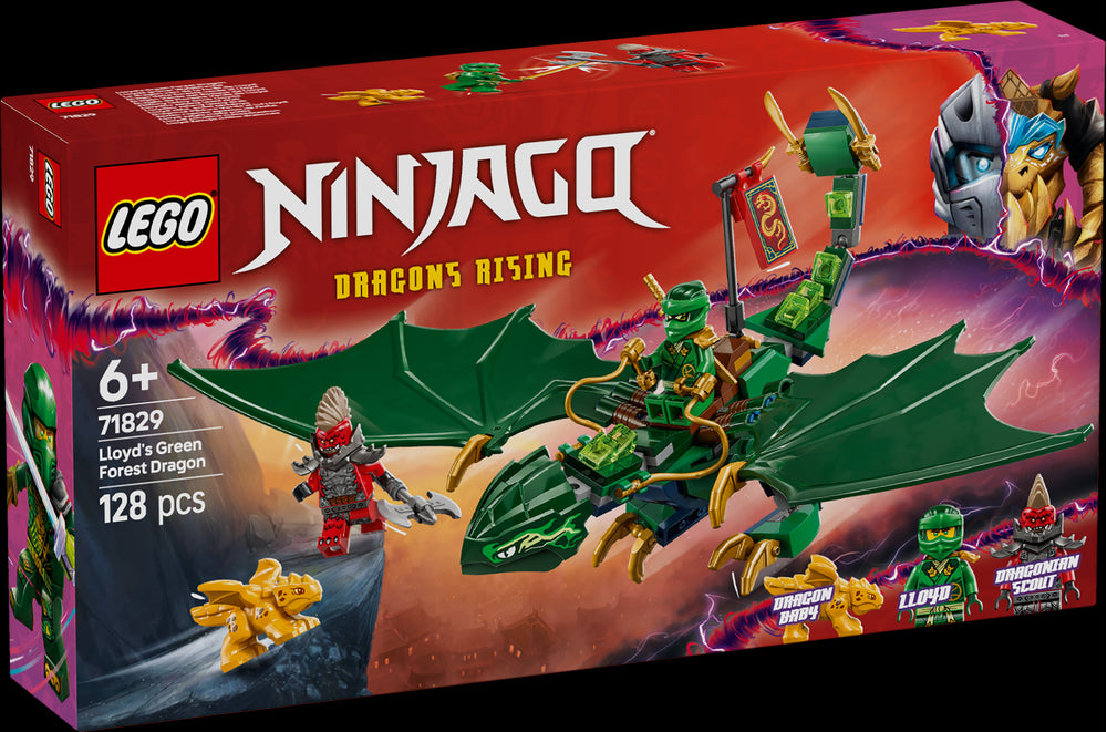 LEGO 71829 Drago della foresta verde di Lloyd - Disponibile in 2/3 giorni lavorativi