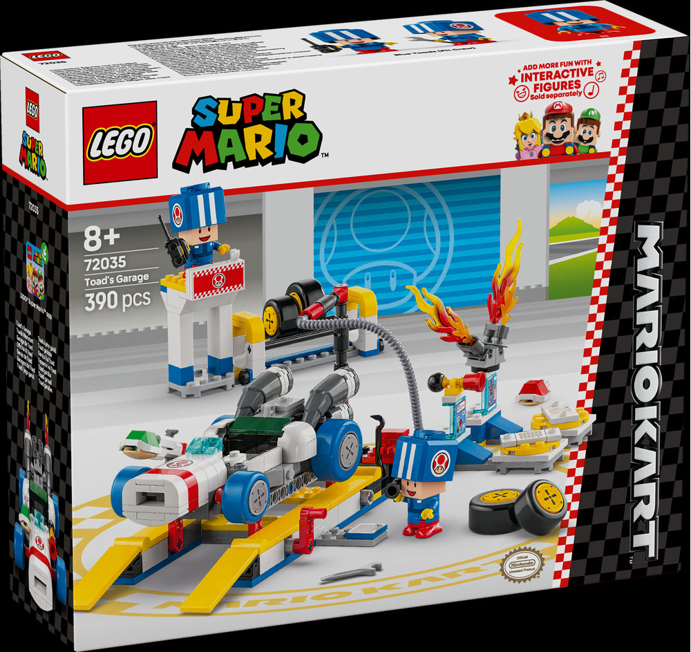 LEGO 72035 Mario Kart: Officina di Toad - Disponibile in 2/3 giorni lavorativi