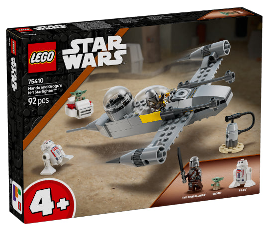 LEGO 75410 N-1 Starfighter di Mando e Grogu - Disponibile in 2/3 giorni lavorativi