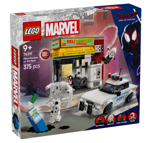 LEGO 76311 Spider-Verse: Miles Morales contro la Macchia - Disponibile in 2/3 giorni lavorativi