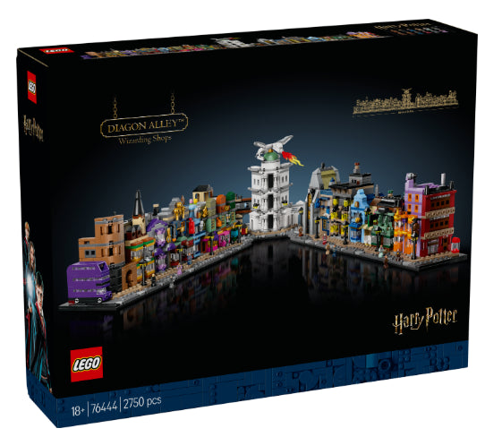 LEGO 76444 Negozi di magia di Diagon Alley - Disponibile in 2/3 giorni lavorativi