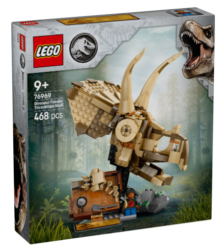 LEGO 76969 Fossili di dinosauro: teschio di Triceratopo - Disponibile in 2/3 giorni lavorativi