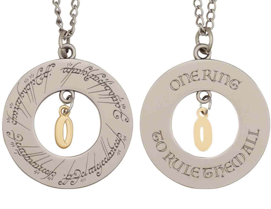 102938 - The lord of the rings - one ring collana - Disponibile in 2/3 giorni lavorativi Gadget