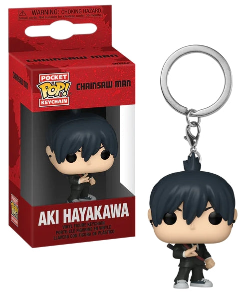Funko Pop! FUNKO POP Keychain: Chainsaw Man- Aki - Disponibile in 2/3 giorni lavorativi