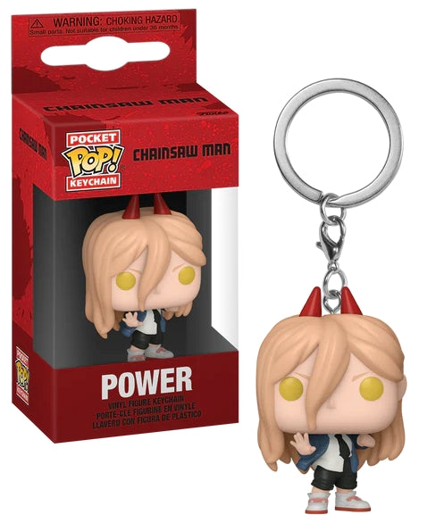 Funko Pop! FUNKO POP Keychain: Chainsaw Man- Power - Disponibile in 2/3 giorni lavorativi