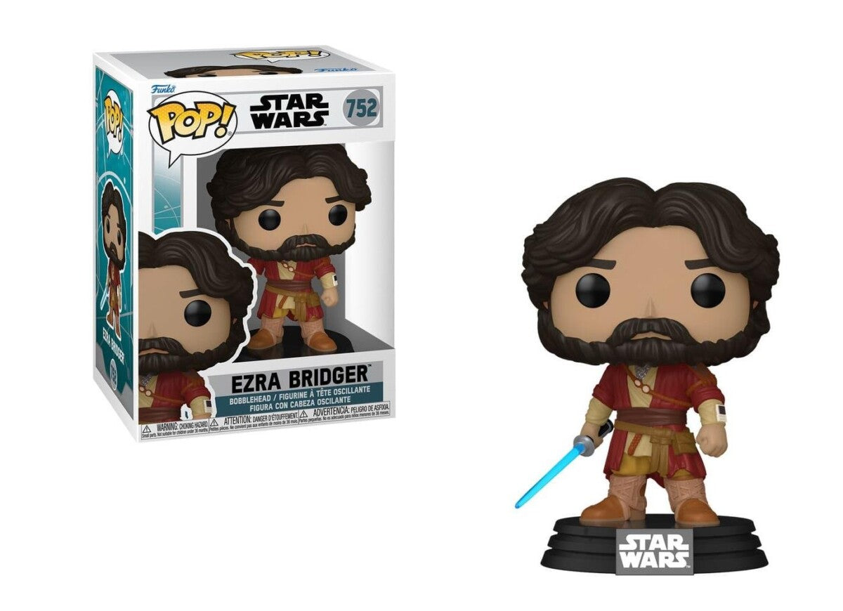 Funko Pop! FUNKO POP Star Wars: Ahsoka - Ezra Bridger 9 cm - Disponibile in 2/3 giorni lavorativi