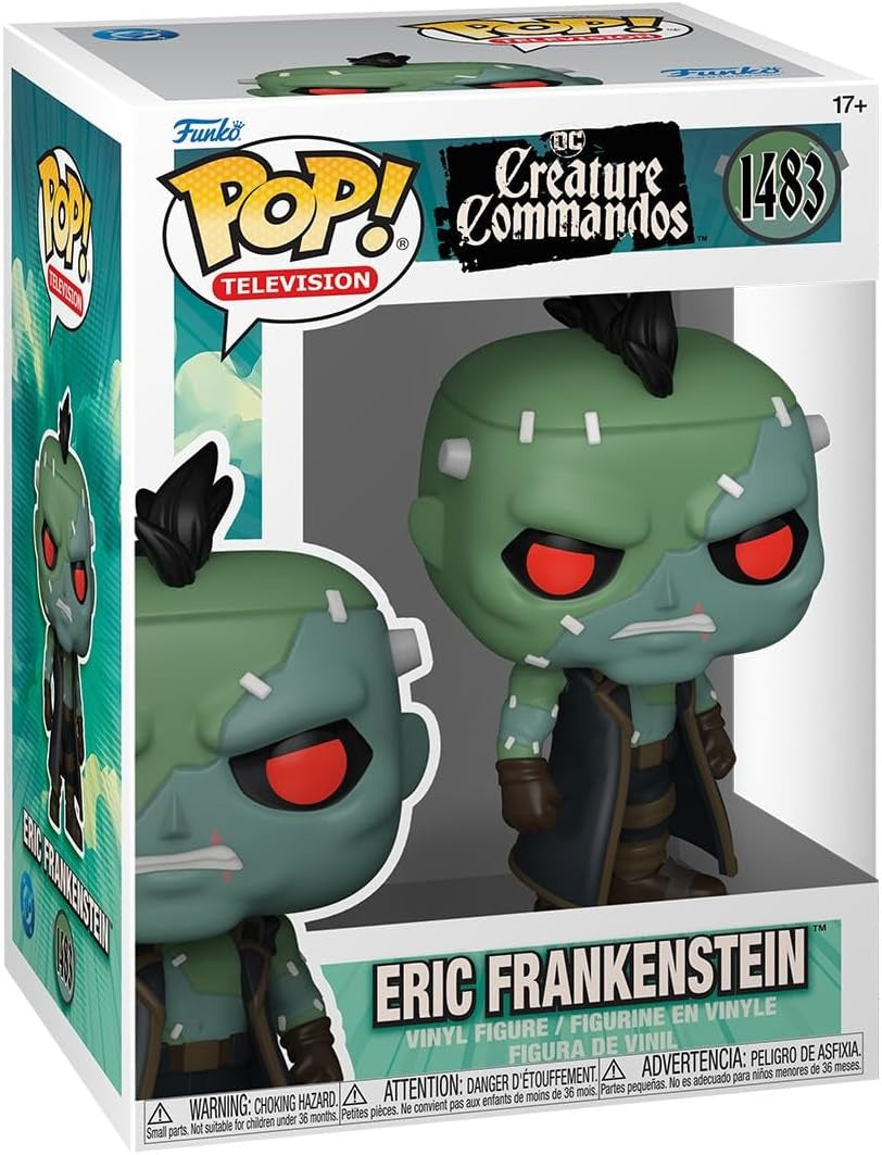 Funko Pop! FUNKO POP TV: Creature Commandos S1  Eric Frankenstein 9 cm - Disponibile in 2/3 giorni lavorativi