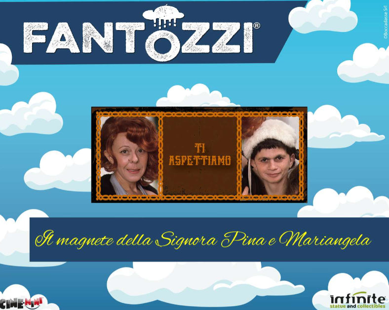 102895 - Fantozzi ti aspettiamo magnete - Disponibile in 2/3 giorni lavorativi