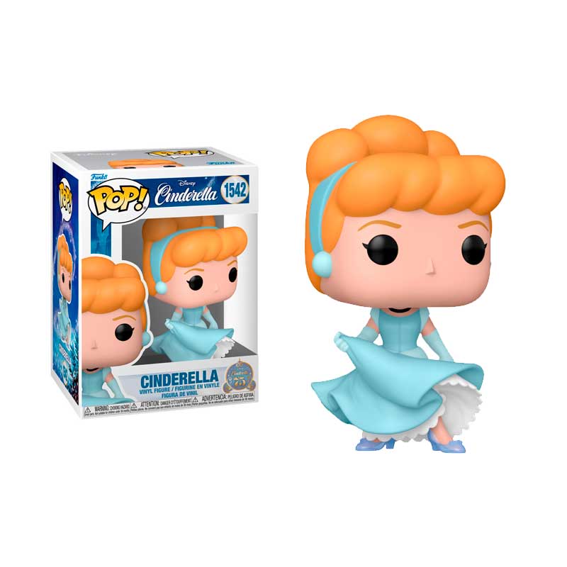 Funko Pop! FUNKO POP Disney: Cinderellas 75th- Cinderella 9 cm - Disponibile in 2/3 giorni lavorativi