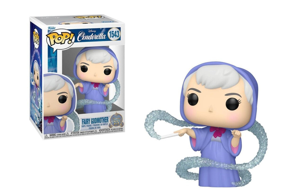 Funko Pop! FUNKO POP Disney:Cinderellas 75th- Fairy Godmother 9 cm - Disponibile in 2/3 giorni lavorativi