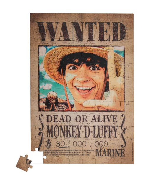 CINEREPLICAS 103484 - One Piece Magnetic Puzzle Wanted Luffy - Disponibile in 2/3 giorni lavorativi