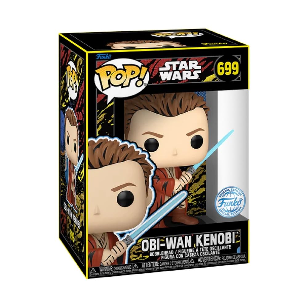 Funko Pop! FUNKO POP Star Wars - The Phantom Menace Anniversary - 699 Obi-Wan Kenobi (Exclusive) 9cm - Disponibile in 2/3 giorni lavorativi