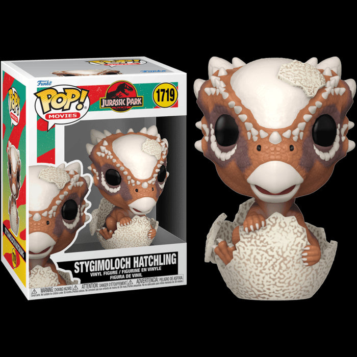 Funko Pop! FUNKO POP Movies: Jurassic Park Hatchling - Stygimoloch 9 cm - Disponibile in 2/3 giorni lavorativi