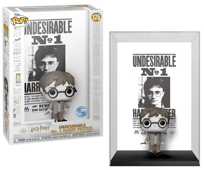 Funko Pop! FUNKO POP Covers: Harry Potter - 175 Harry Wanted Poster (Exclusive) - Disponibile in 2/3 giorni lavorativi