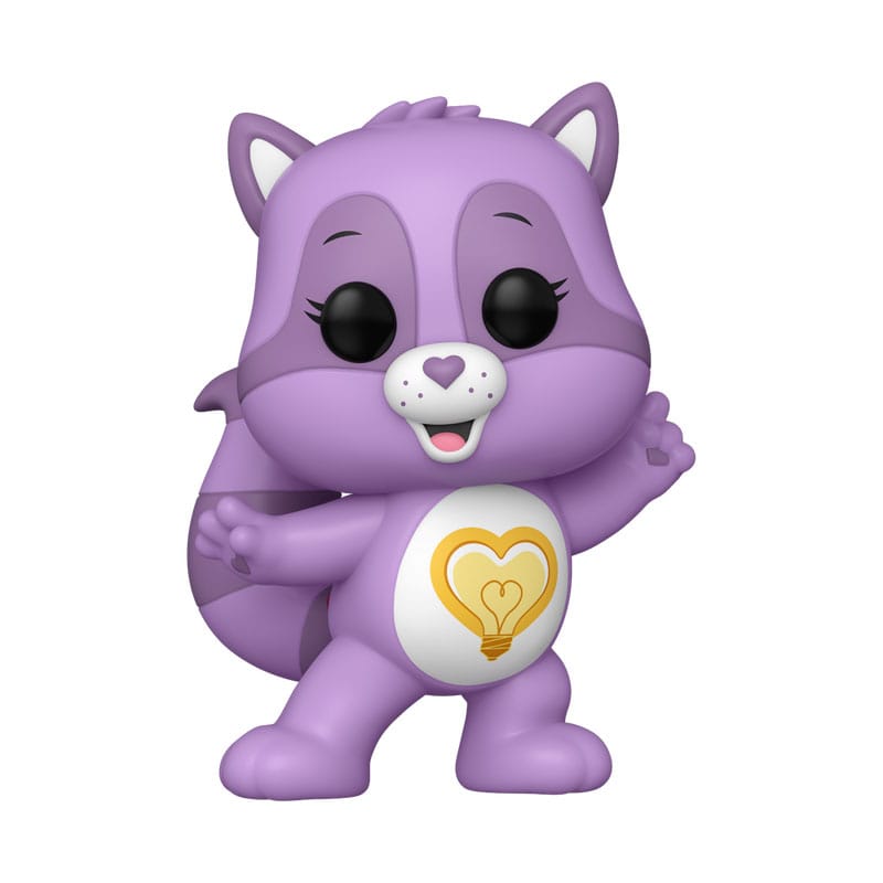 Funko Pop! FUNKO POP Animation: Care Bear Cousins- Bright Heart Raccoon 9 cm - Disponibile in 2/3 giorni lavorativi
