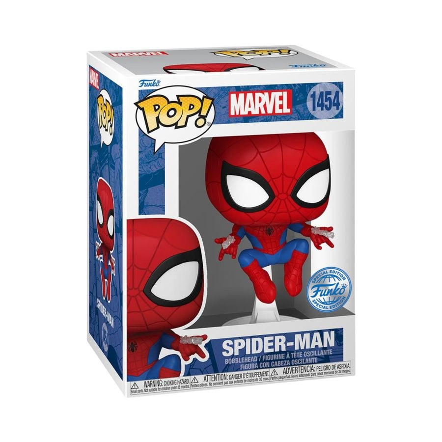 Funko Pop! FUNKO POP Marvel: Spider Man - 1454 Web Swing Spidey (Exclusive) 9 cm - Disponibile in 2/3 giorni lavorativi