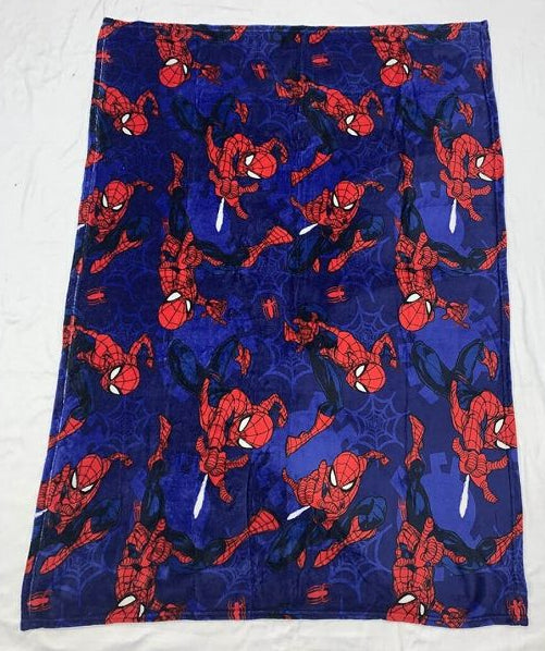 AYMAX - COPERTA IN FLANELLA SPIDERMAN 110X150CM FLANELLA - Disponibile in 2/3 giorni lavorativi