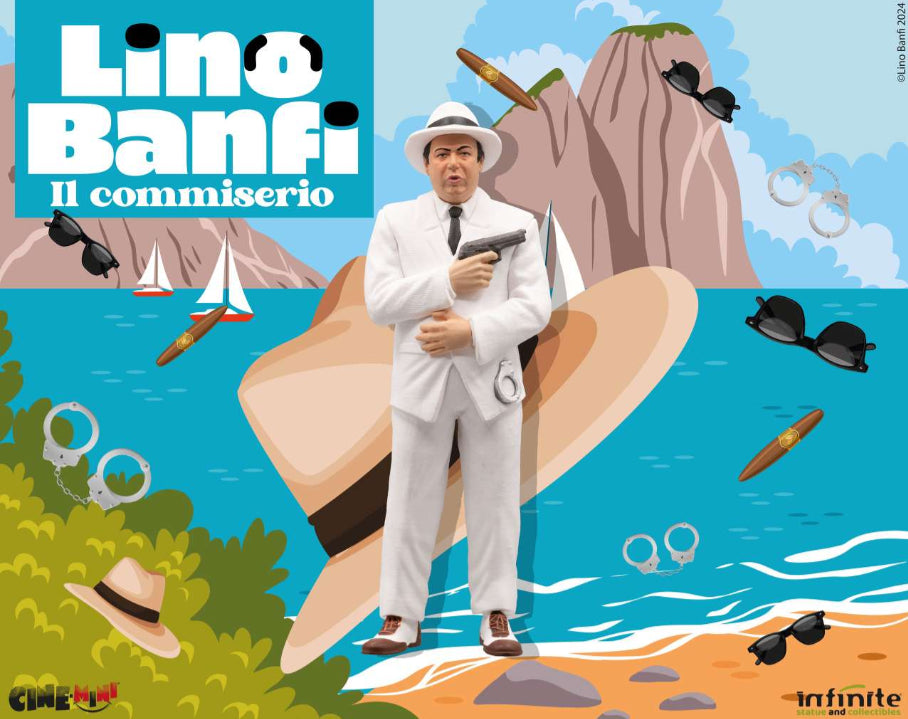 Action figure / Statue 101160 - Lino banfi il commiserio cinemini pvc - Disponibile in 2/3 giorni lavorativi