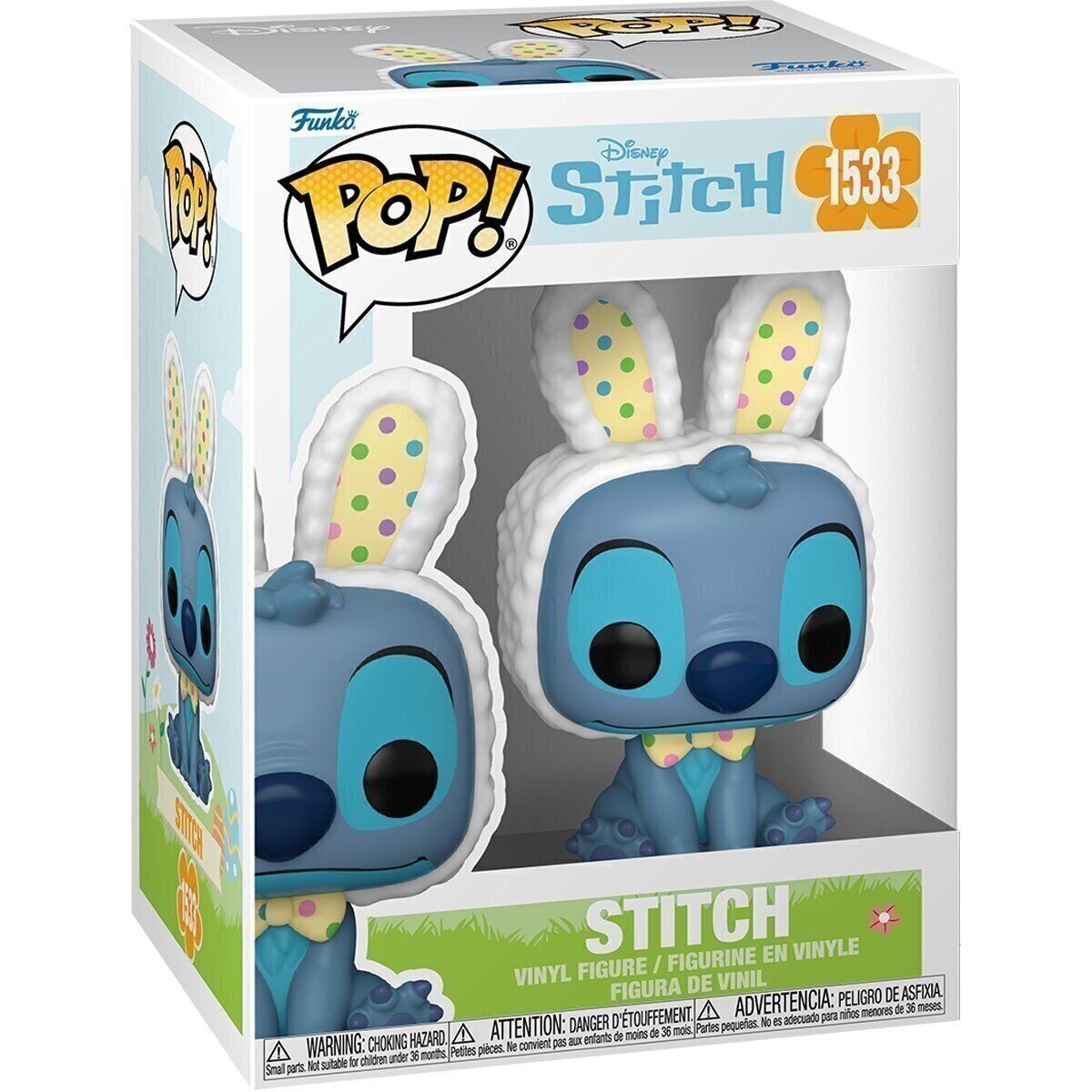 Funko Pop! FUNKO POP Disney: Easter- Stitch 9 cm - Disponibile in 2/3 giorni lavorativi