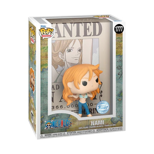 Funko Pop! FUNKO POP Anime Covers: One Piece - 1777 Nami (Wanted) (EXCLUSIVE) - Disponibile in 2/3 giorni lavorativi