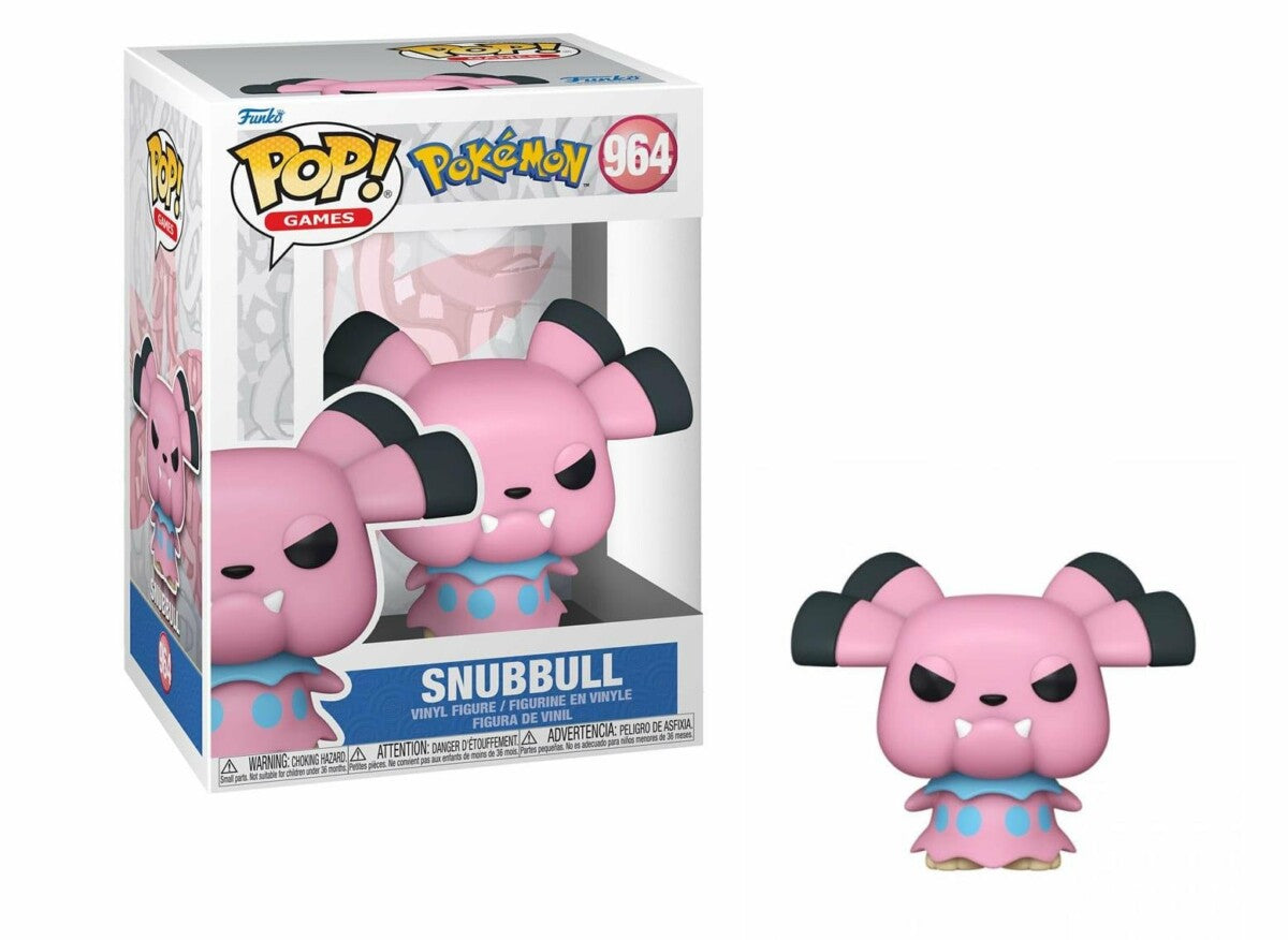 Funko Pop! FUNKO POP Games Pokemon Snubbull EMEA 9 cm - Disponibile in 2/3 giorni lavorativi