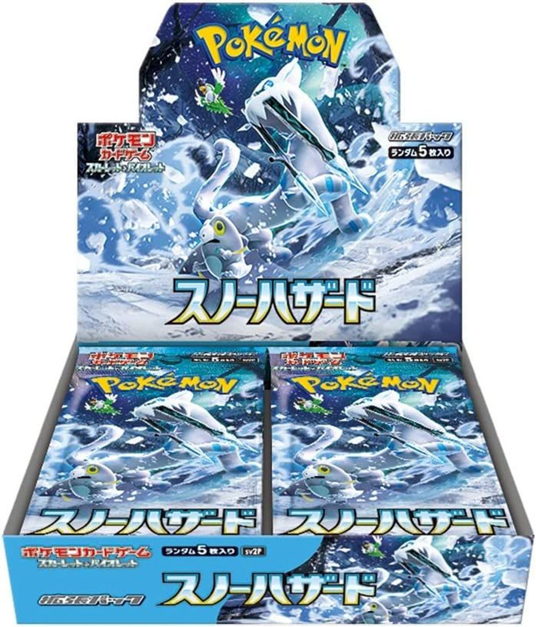 POKEMON - SV2p Snow Hazard Display (30 buste) - JAP - Disponibile in 2/3 giorni lavorativi