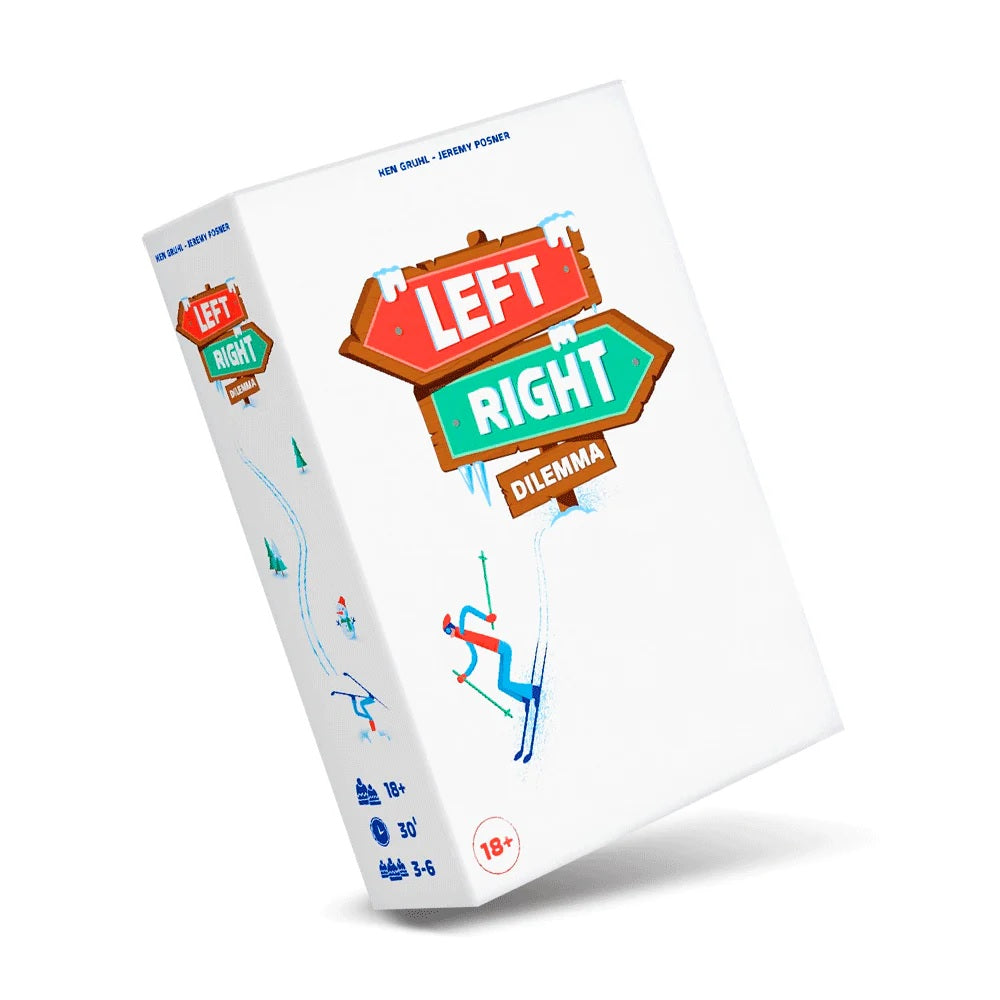 Gioco da tavolo ASMODEE - Left Right Dilemma - Disponibile in 2/3 giorni lavorativi