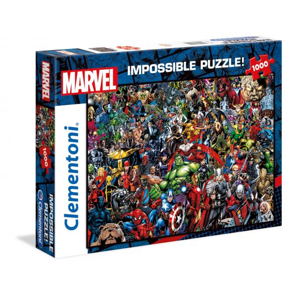 99317 - Marvel : All-Cast - Impossible Puzzle 1000 Pcs - Disponibile in 2/3 giorni lavorativi