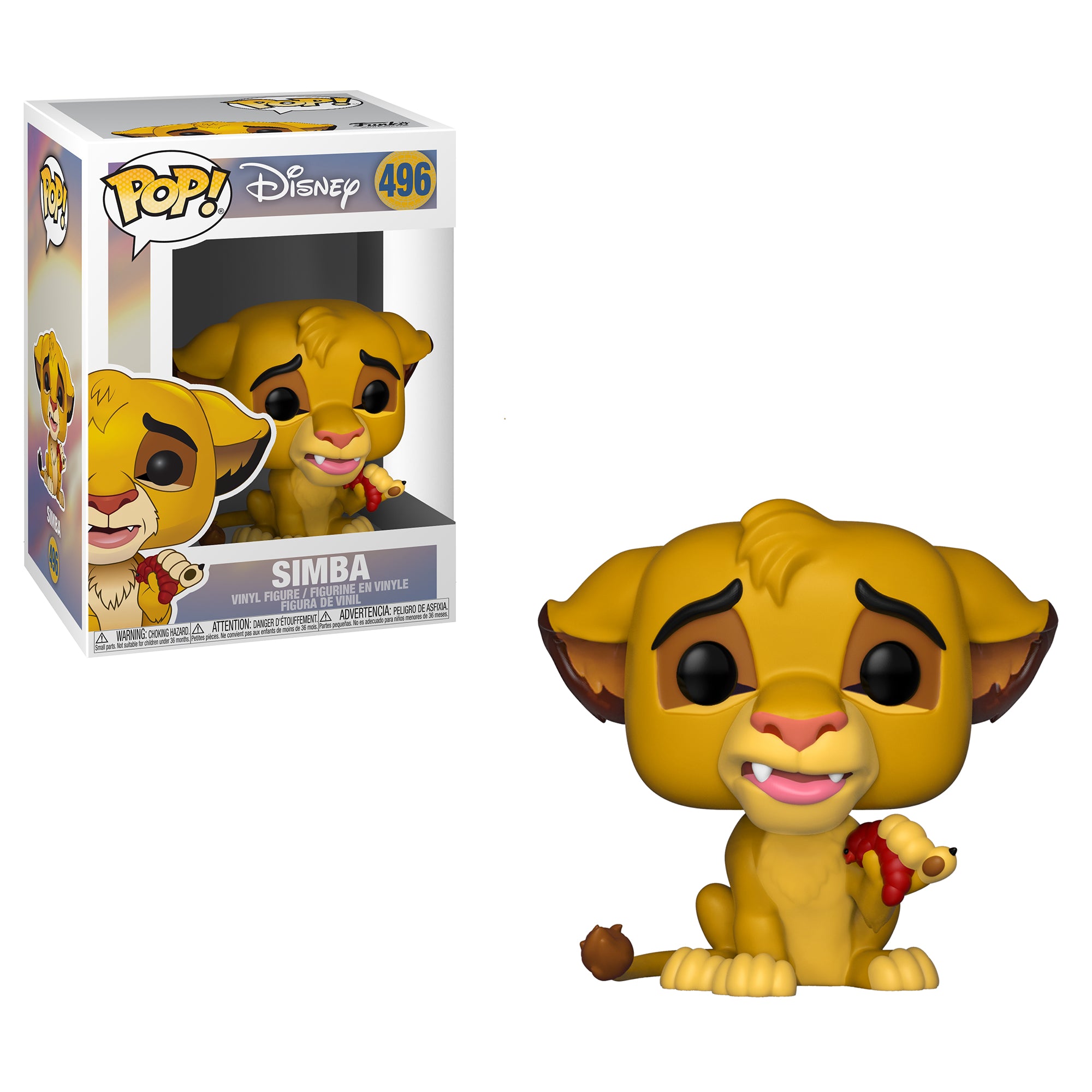 Funko Pop! FUNKO POP Disney: Il Re Leone - 496 Simba 9 cm - Disponibile in 2/3 giorni lavorativi