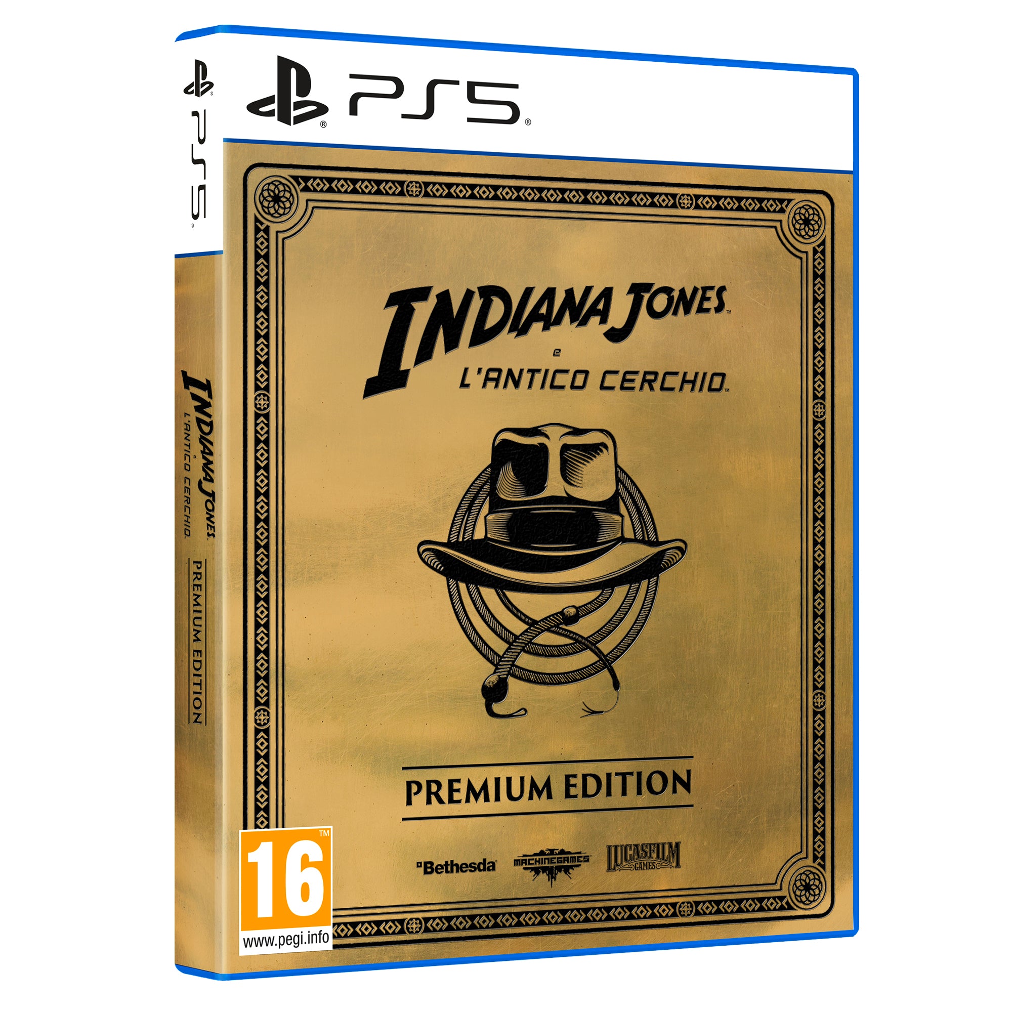 PS5 Indiana Jones & L'Antico Cerchio PS5 - Premium Edition - Disponibile in 2/3 giorni lavorativi