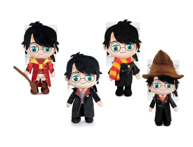 KONIX HARRY POTTER HARRY ASST PELUCHE 29CM Display 4 pz - Disponibile in 2/3 giorni lavorativi