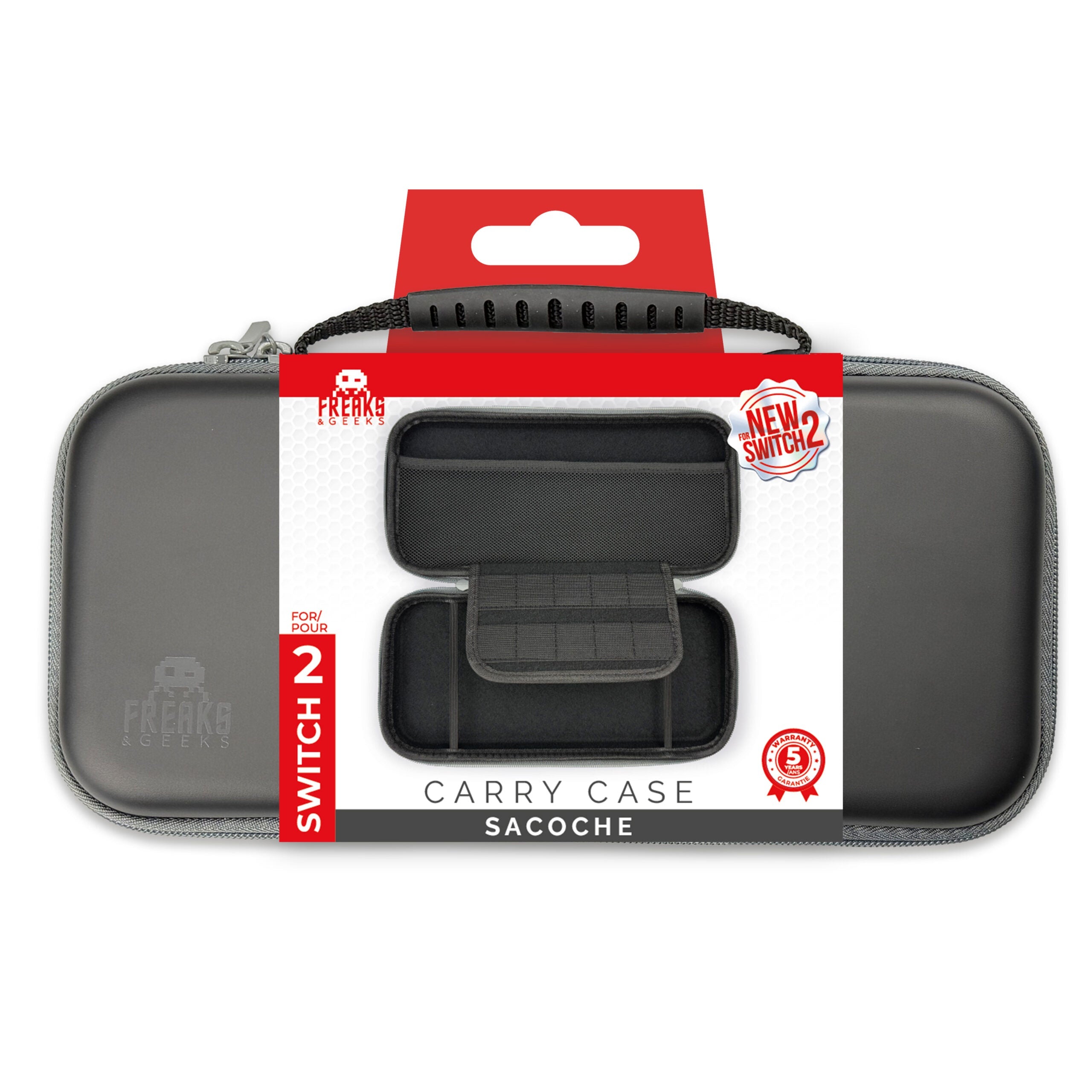Switch 2 FREAKS AND GEEKS Case for Switch 2 / Switch / Oled - Data di uscita 05/06/2025 Trade Invaders