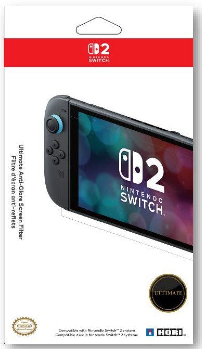 Switch 2 HORI Pellicola Anti-Riflesso Ultimate - Data di uscita 05/06/2025 GED
