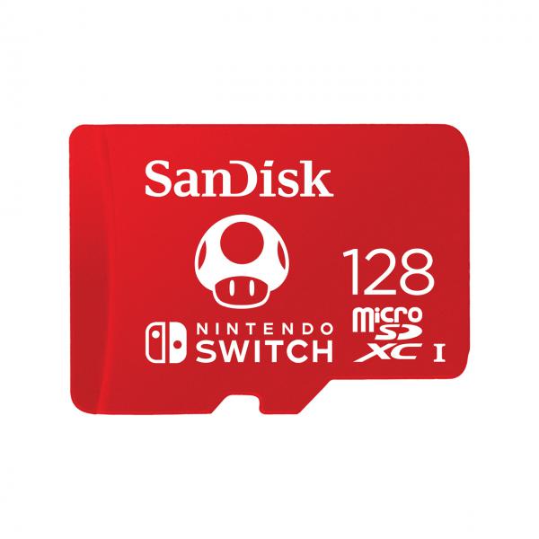Switch Micro SDXC SanDisk 128GB SDSQXAO-128G-GNCZN for Nintendo Switch Accessori - Disponibile in 2-3 giorni lavorativi Sandisk