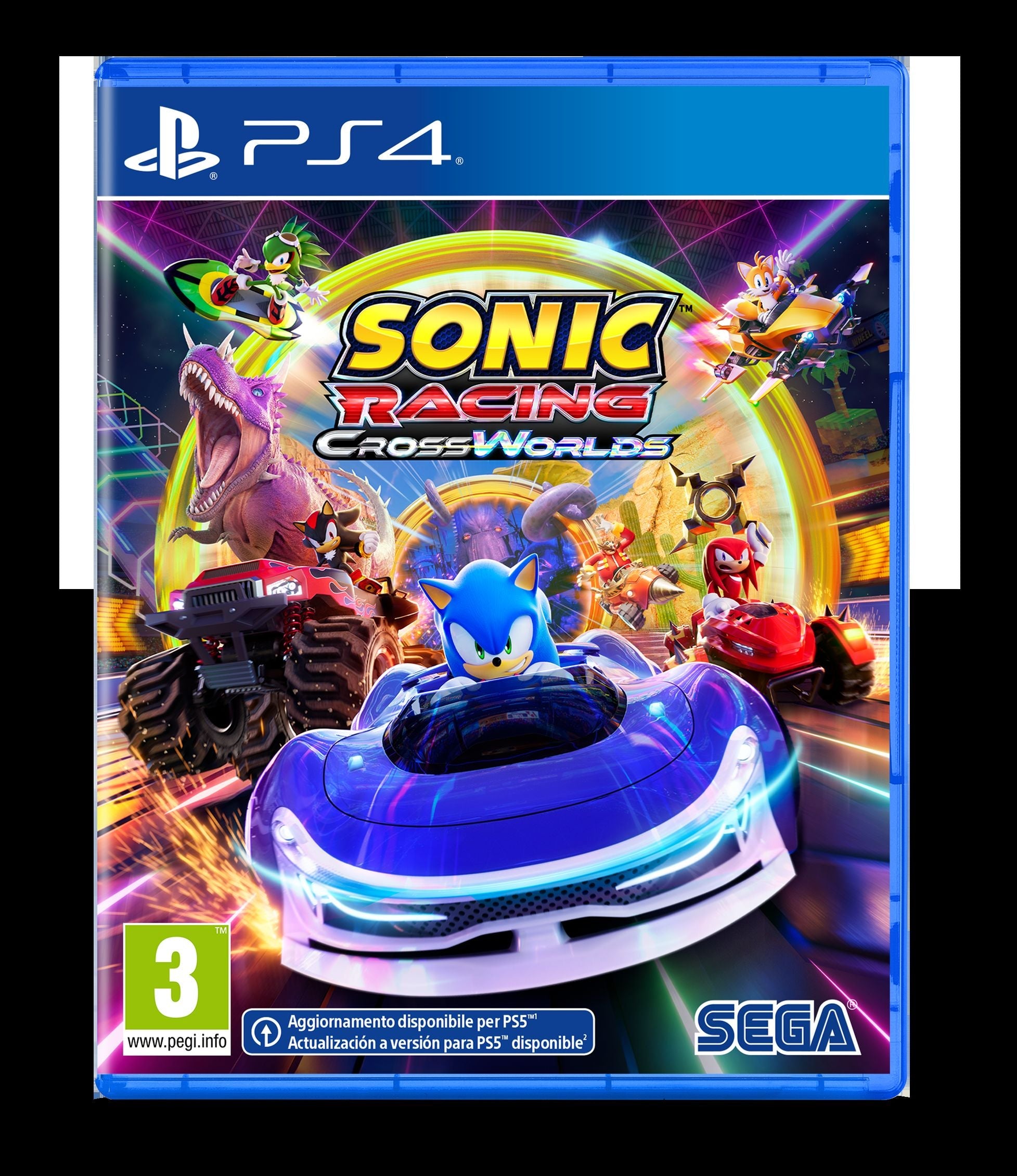 PS4 Sonic Racing: CrossWorlds - Data di uscita:  25-09-2025 Plaion