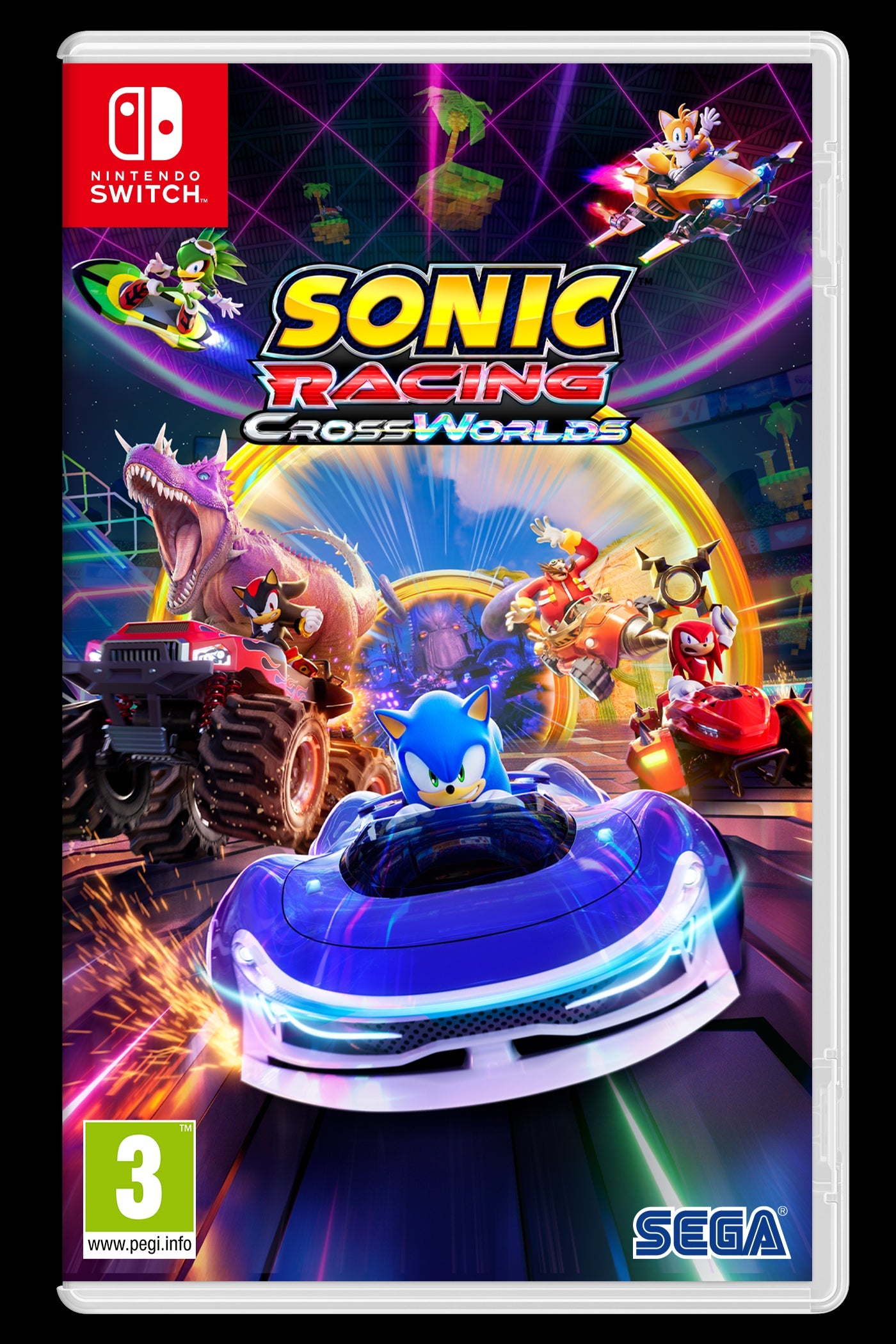 Switch Sonic Racing: CrossWorlds - Data di uscita:  25-09-2025 Plaion