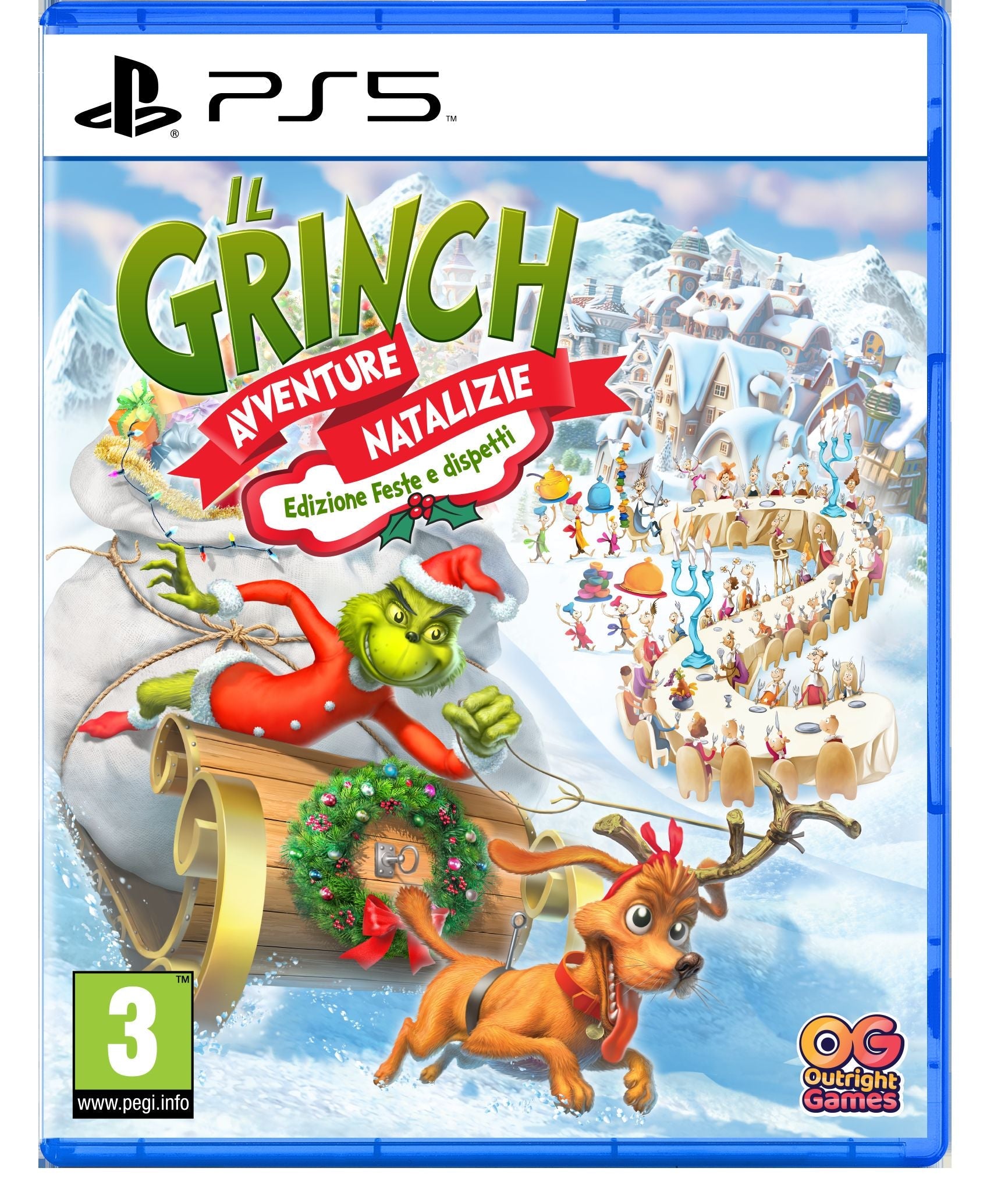 PS5 Il Grinch: Avventure Natalizie - Edizione Feste e Dispetti - Data di uscita:  03-10-2025 Namco Bandai