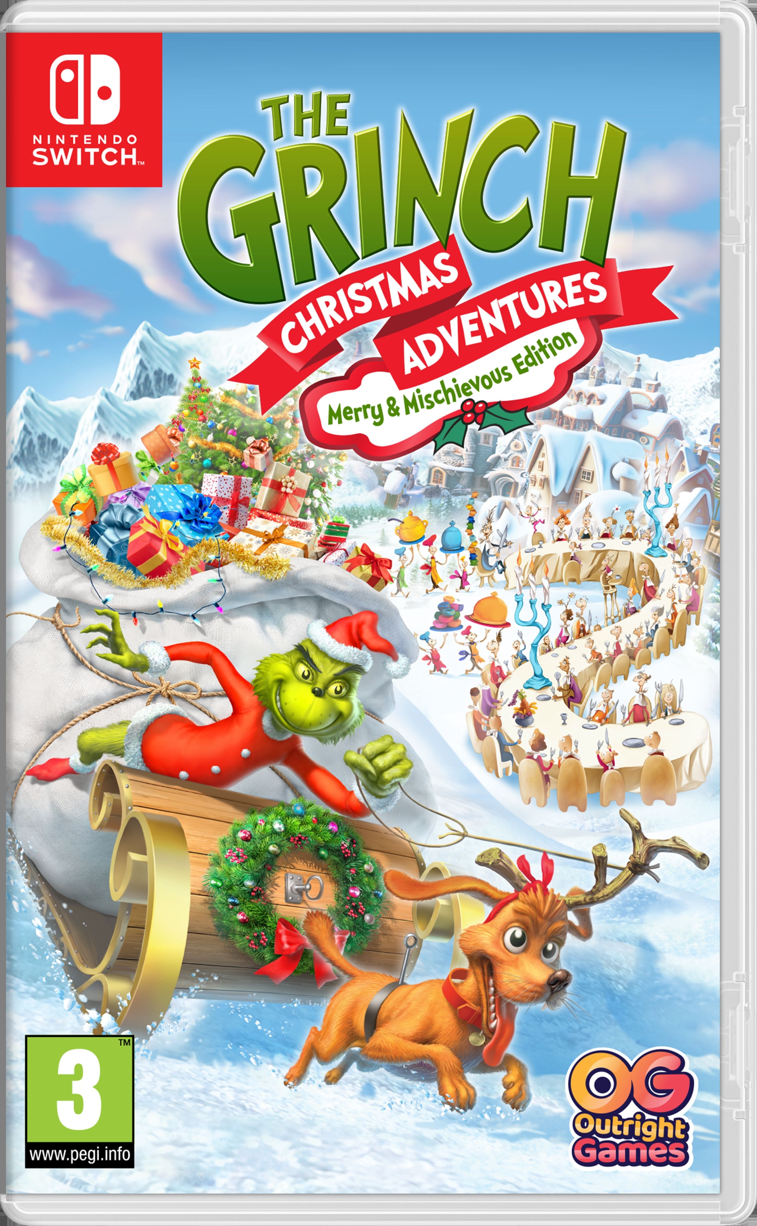 Switch Il Grinch: Avventure Natalizie - Edizione Feste e Dispetti - Data di uscita:  03-10-2025 Namco Bandai