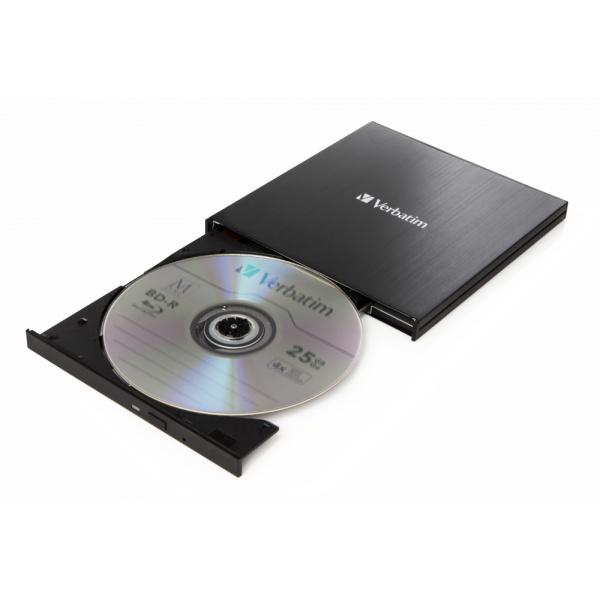 Verbatim 43889 lettore di disco ottico Nero Blu-Ray RW - Disponibile in 6-7 giorni lavorativi