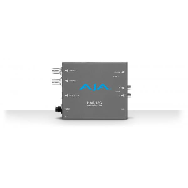 AJA HA5-12G convertitore video Convertitore video attivo 4096 x 2160, - - Disponibile in 6-7 giorni lavorativi